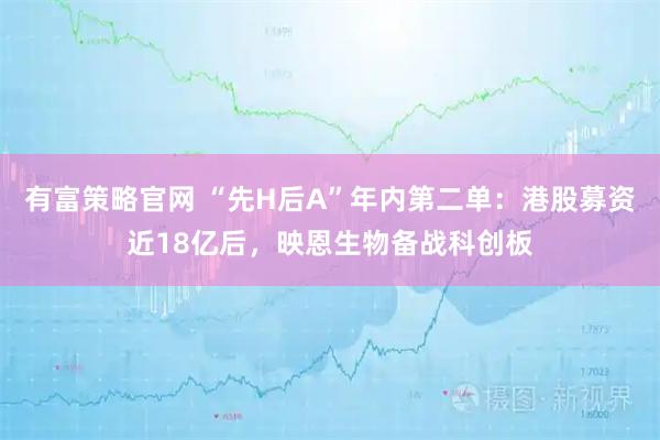 有富策略官网 “先H后A”年内第二单:港股募资近18亿后,映恩生物备战科创板
